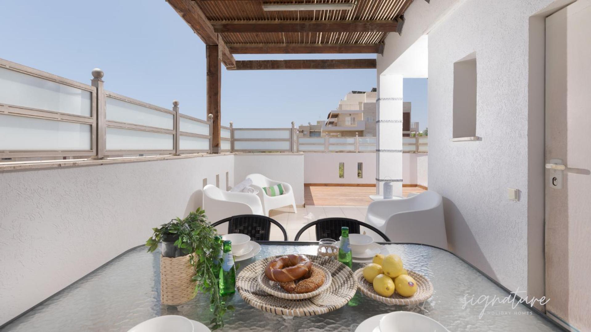 Apartamento Luxurious 130Sqm Family Penthouse Eilat Exterior foto